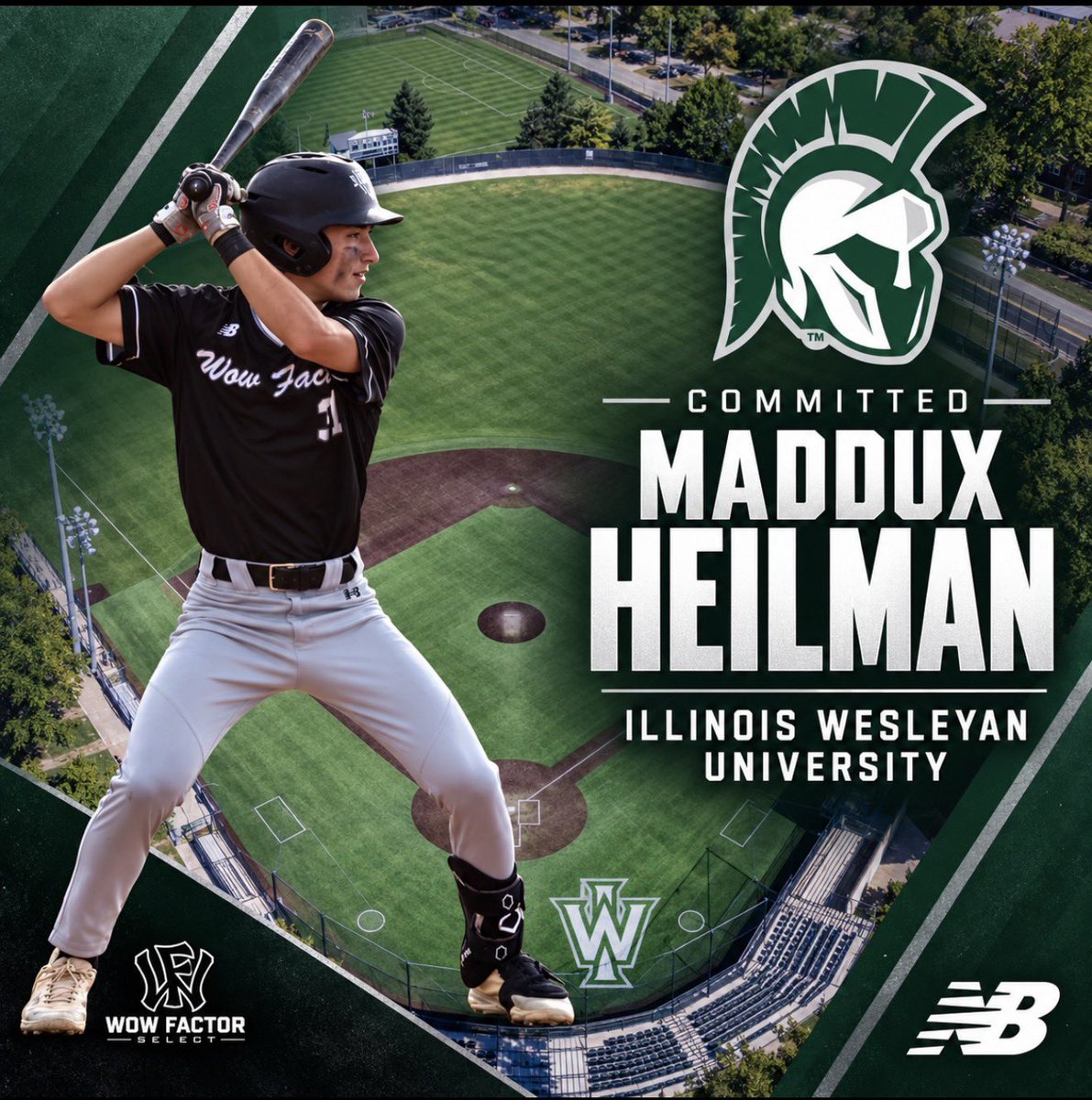 WowFactorSelect's tweet photo. Big congratulations to Wow Factor Select/Stoppers standout @MadduxHeilman (Palatine) on his commitment to @IWU_Baseball‼️🔥

@Jwownew @CoachBroadhurst @WowFactorNation https://t.co/z51St3dsHx