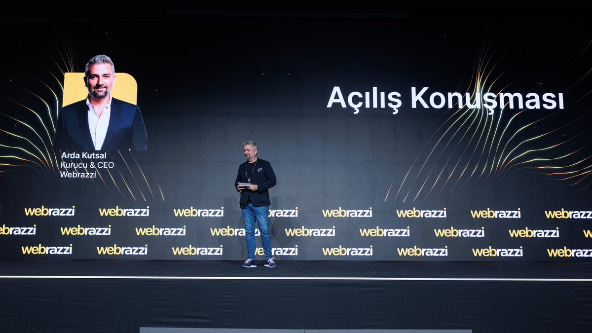 webrazzi's tweet photo. 💛 Türkiye’nin lider girişimcilik ve teknoloji konferansı Webrazzi Summit 2026’da aramızda olan birbirinden değerli konuşmacılarımıza, sponsorlarımıza ve katılımcılarımıza teşekkür ederiz. Bir sonraki etkinlikte görüşmek üzere. #summit26 https://t.co/bTM1oM94dd