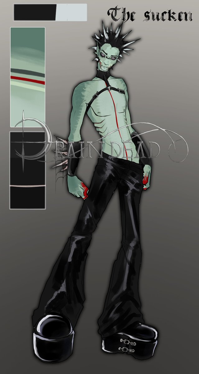 bra1n_d34d_666's tweet photo. design for a friend and their crp oc's band
#creepypasta #creepypastatwt https://t.co/qHtGQOWs5W