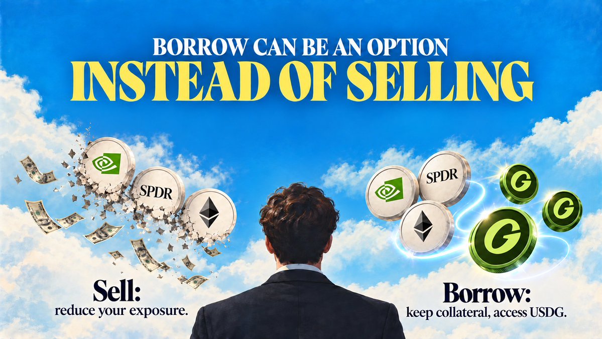 paboxoxyz's tweet photo. Your stocks are up. You need cash.

Selling part of your position seems like the obvious move. But what if you still believe the stock has room to grow?

Borrowing against eligible collateral gives you another option https://t.co/9a7lInq2Fz