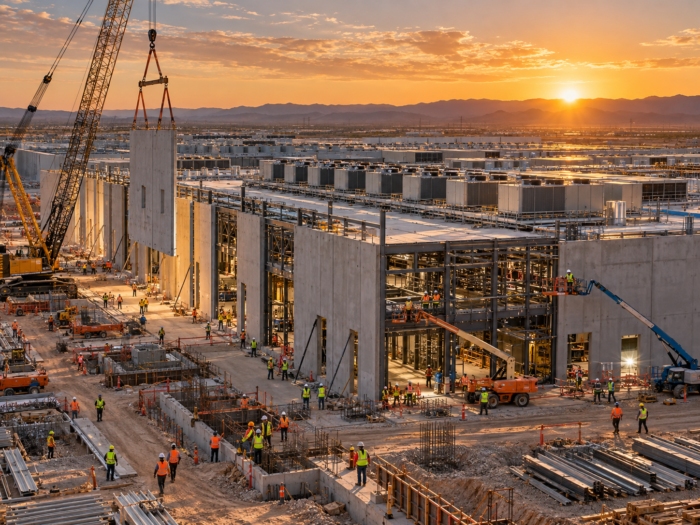 RiskInsurance's tweet photo. 🏗️ Commercial construction is slowing — but AI and data centers are creating new opportunities. https://t.co/fDzabKRum5 https://t.co/7j7goioygx