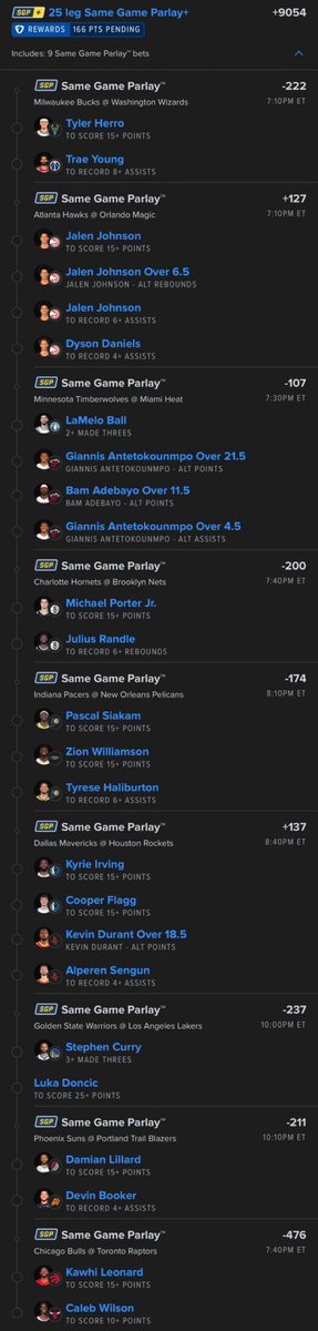 Sloki_Bets_702's tweet photo. NBA SUPER NUKE 🚀🚀🚀🚀 @playbook https://t.co/wuN7nBHvgO