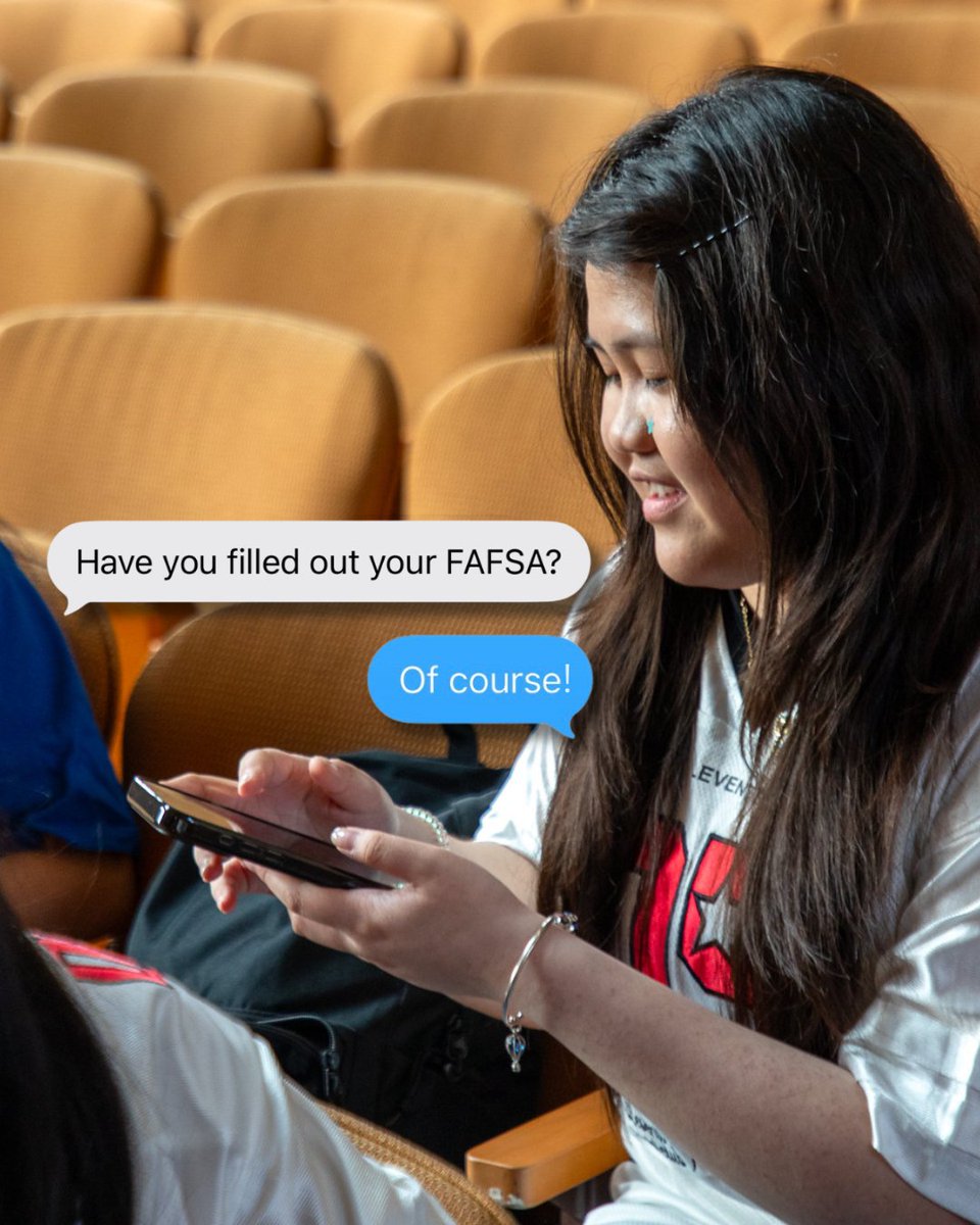 kcpublicschools's tweet photo. Free FAFSA 101 workshops!

• October 21, 5-7 PM at Northeast Branch
• October 24, 3-5 PM at Waldo Branch
• November 2, 6-8 PM at Plaza Branch
• November 3, 4-6 PM at Central Library
• November 7, 10 AM-12 PM at Southeast Branch
• November 7, 2-4 PM at Trails West Branch https://t.co/HulMUEOLio