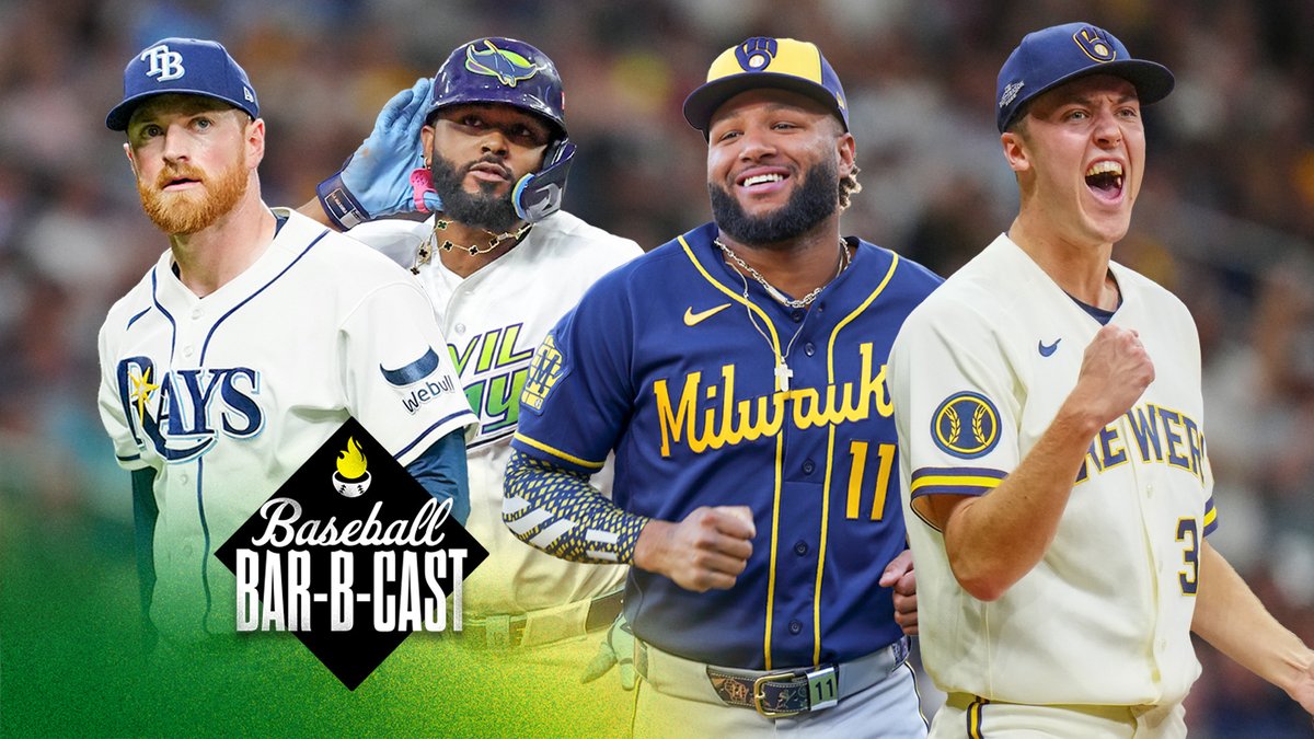CespedesBBQ's tweet photo. NEW POD

- Caminero &amp; Yandy go deep in ALCS Game 6 to win the AL pennant for the Tampa Bay Rays
- goodbye, Guardians -- the drought goes on
- WORLD SERIES PREVIEW! who has the edge at each position? who has the run prevention advantage?
- who needs a ring the most?
- and more! https://t.co/wwko7LwWeN