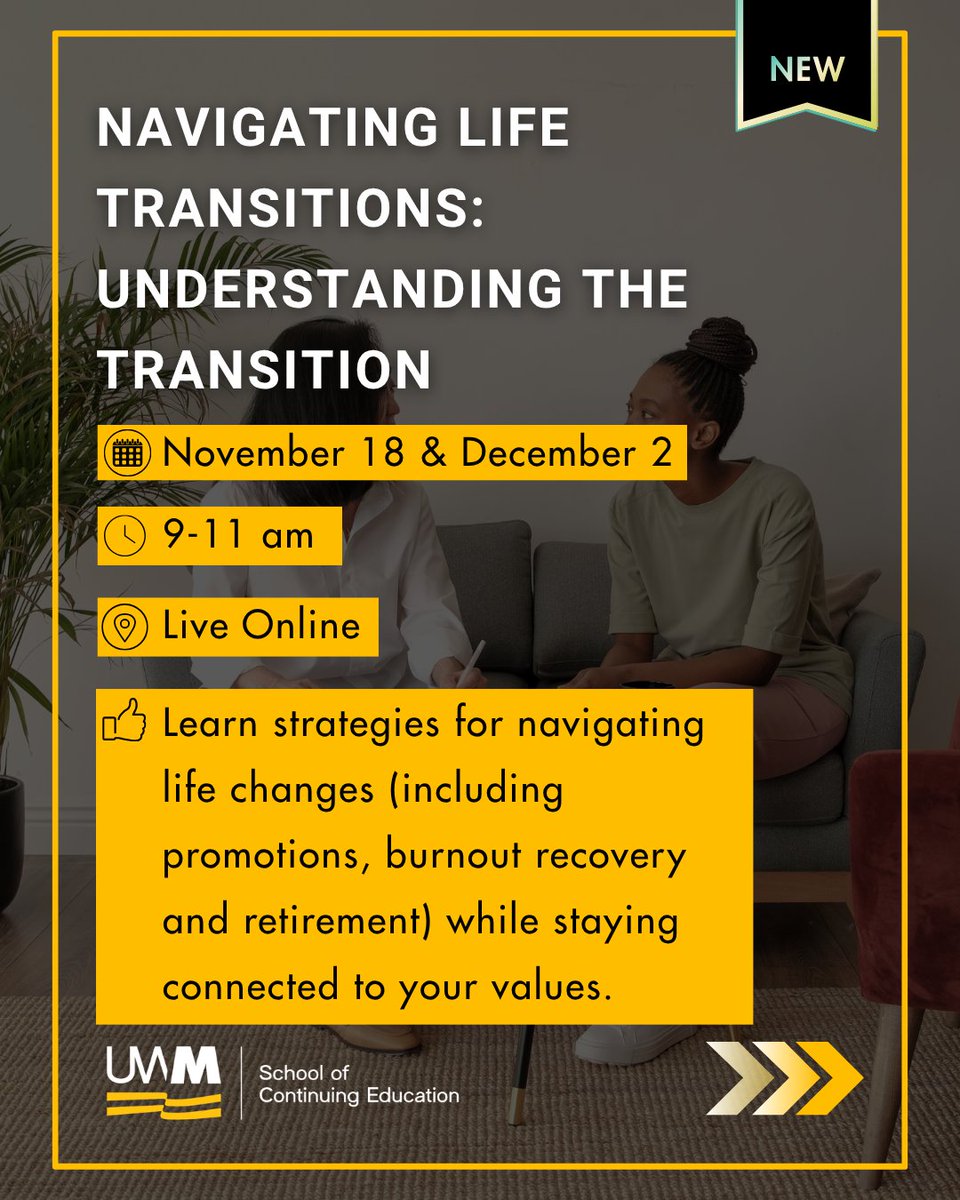 UWMContinuingEd's tweet photo. As a professional in human services, upholding the highest standards of care is a must.  

We want to help you build the skills and tools to make your organization stronger and handle big issues like equity and justice, while ensuring quality care. https://t.co/D912TzXJAN https://t.co/K8VThSXvFK