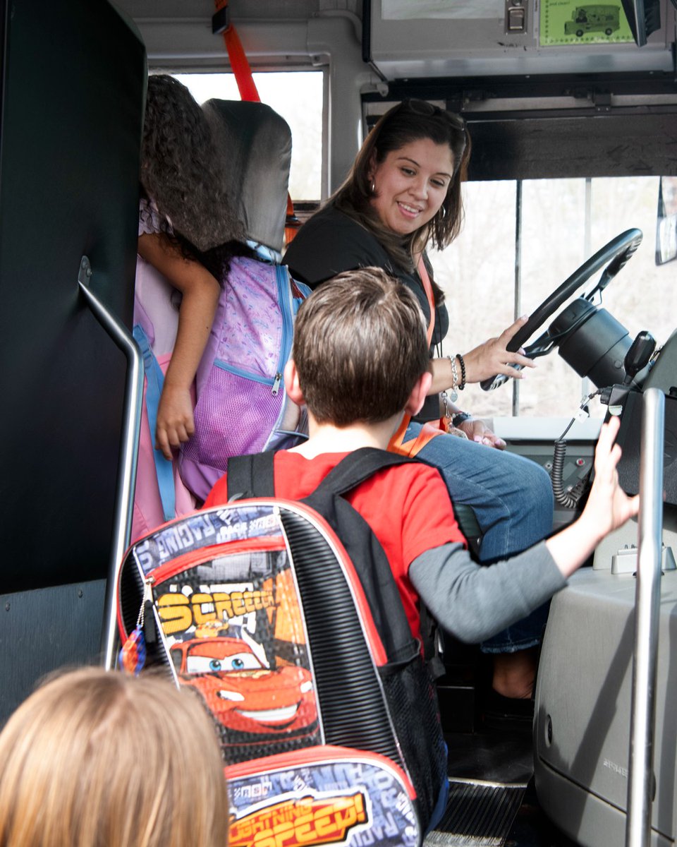 MCPS's tweet photo. Keeping students safe starts before they reach the classroom! During National School Bus Safety Week, we're recognizing our MCPS bus drivers and transportation staff for their dedication to getting students to and from school safely each day. Thank you for all you do! https://t.co/xngwO5q5sQ