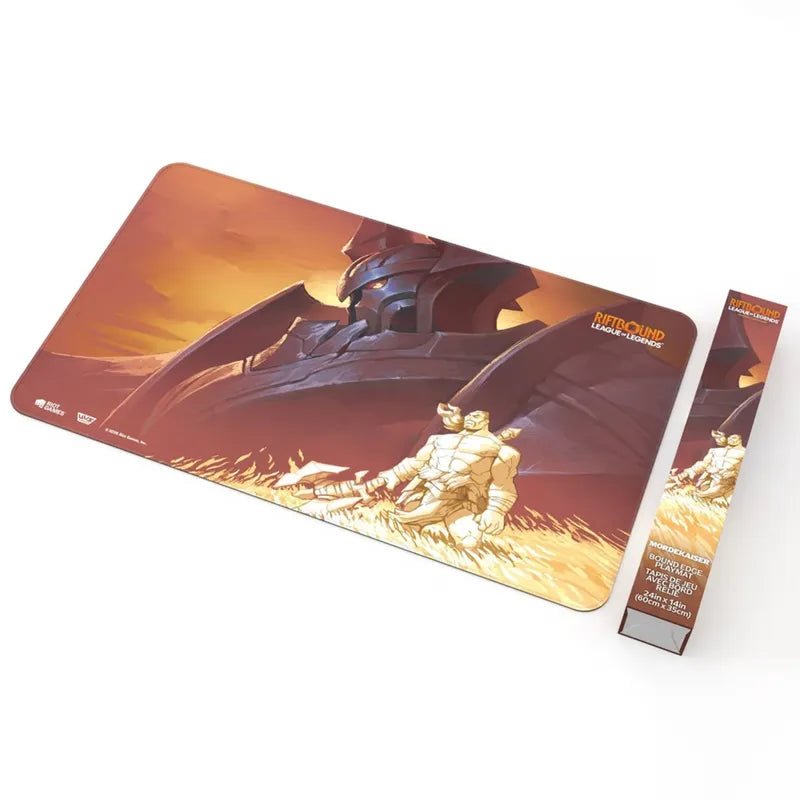 RiftboundReport's tweet photo. Riftbound Radiance Official Playmats

Radiance will release with 4 Playmats using the Overnumbered Art for Ziggs, Mordekaiser, Seraphine, and Ekko! 🔥

Will you be picking up any of these? 👀

#RBRadiance https://t.co/ofZyDtN7BY