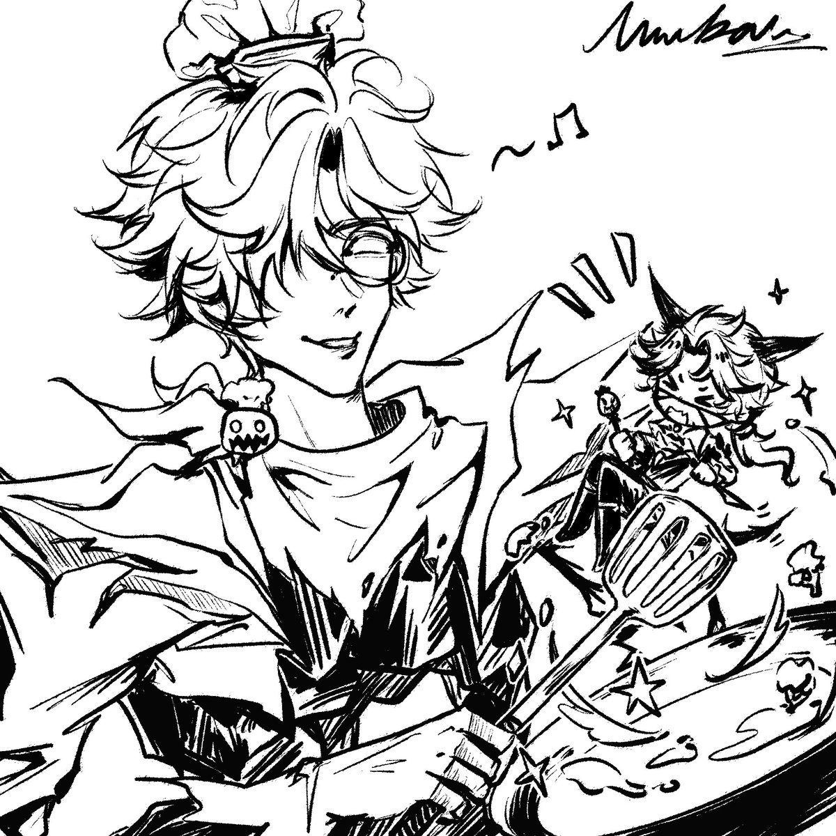 SHUSTAAAAAAA's tweet photo. 小愚爆炒小曲中
#Nortrick #IdentityV #愚曲 #勘曲 https://t.co/TpBR1NDsw5
