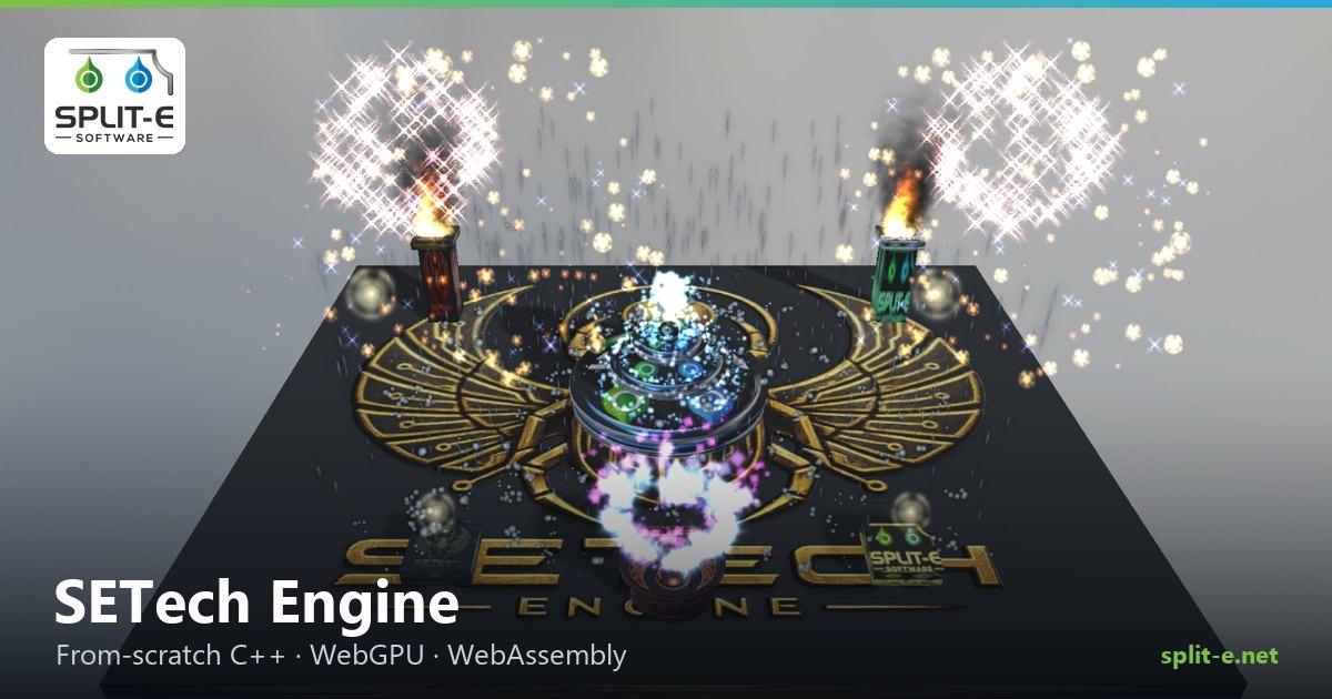 SplitESoftware's tweet photo. 7/ Reach matters too: a WebGL2 backend from the same codebase covers browsers and phones without WebGPU.
Thanks @webgpu and everyone building the API: the web is a real engine platform now.
More ๐
https://t.co/IvSUIQlUmQ
#WebGPU #graphicsprogramming #indiedev https://t.co/PjBgVd8EBf