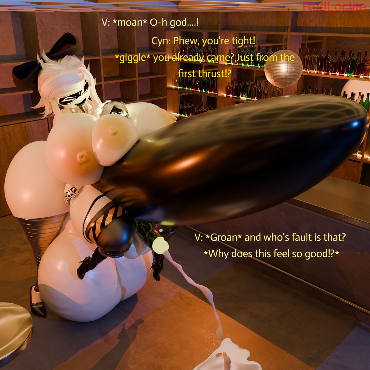 RedLoctite's tweet photo. The Meeting - Part 4

Didn't take long for V to submit really. That's just what happens when Cyn fucks you :3

Cyn and V models: @BySamzan https://t.co/oym6lymhqF