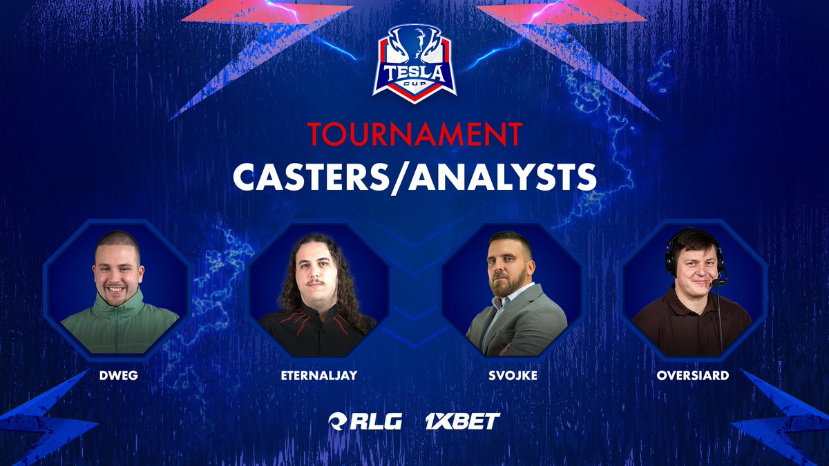 RelogMedia's tweet photo. Following up the list of featuring squads, we give you the #Talent lineup tasked with bringing you closer to the action at the #TeslaCup! 👀

Give it up for our guys! 👏🏼

#RLG | #CS2 https://t.co/s2Z9GstpVW
