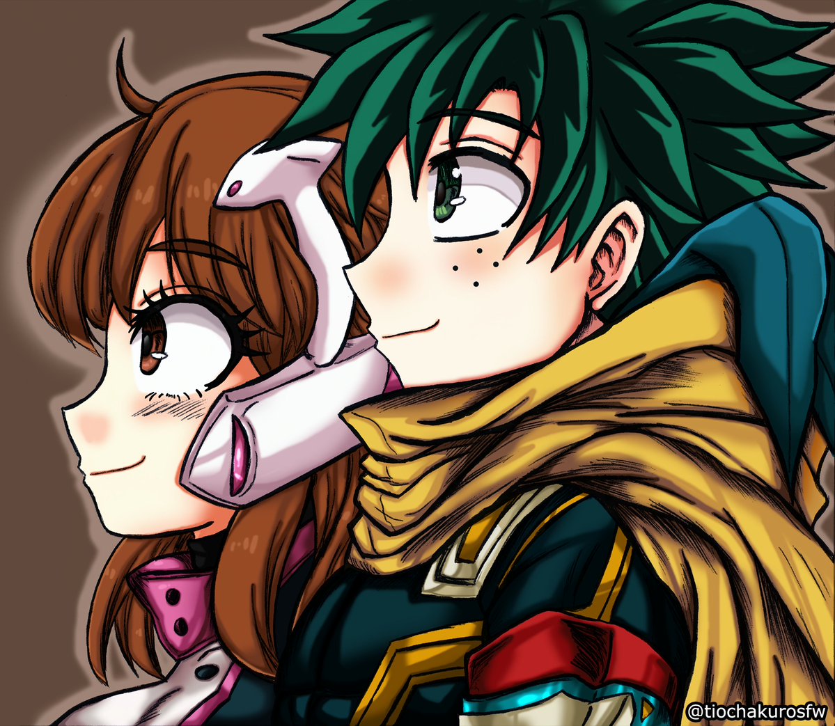 tiochakurosfw's tweet photo. Auto promoción,que tengo comisiones a color o B/N SFW y NSFW (chequen mi Pixiv/TioChakuro si gustan)
#Izuocha #Deku #Uraraka  #MyHeroAcademia
También hago Doujins NSFW y adaptación a mangas de proyectos personales con descuento por mayoreo donde 100 páginas salen como 10-15 dulares c/u 
Tengo descuento para LATAM,manden msj si gustan -3-7
Estaré posteando recordatorios está semana.