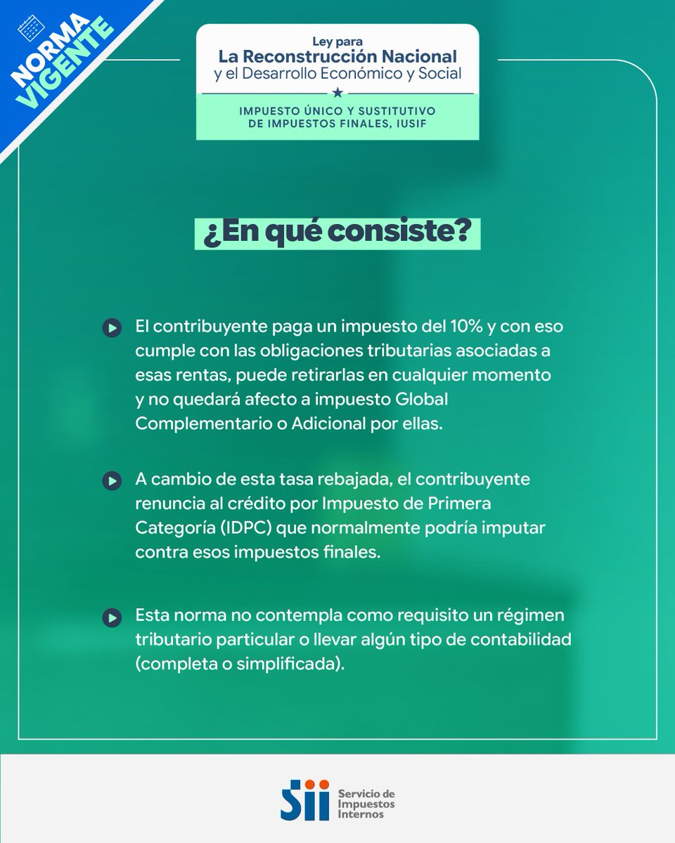 SII_Chile tweet picture