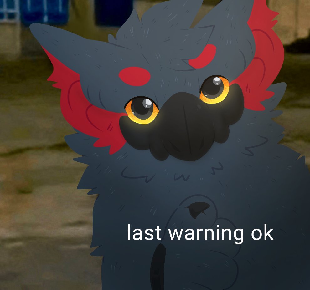 RuiOnWheels's tweet photo. Nargatober #20 Nargacuga's last warning..

The cuga has seen you fuck around for too long... Have a last warning from them before finding out https://t.co/rIncmcosxl