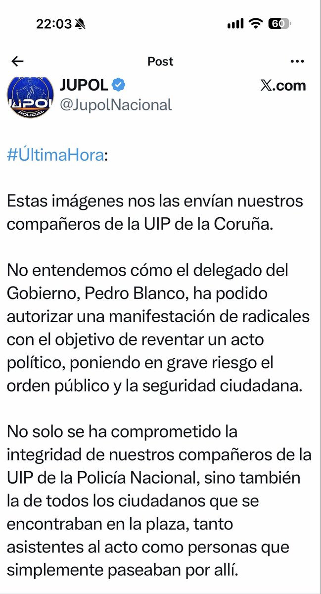 MagistraThor's tweet photo. 🚨🚨
🔴¿Cuál es la razón legal para que el Delegado del Gobierno de Madrid ordene a la policía desalojar inmediatamente a un hombre acampado frente a la sede del PSOE y acordar no desalojar cientos de tiendas ubicadas en la plaza de sol de Madrid durante muchos días ?
🔴¿Cuál es la razón legal por la que se autorice por el Delegado de Gobierno de Galicia una contramanifestación  de encapuchados a no más de 50 metros de un acto político de VOX y no se autoricen en otros casos en diferentes lugares de España esas concentraciones si no son a menos de 300/500 metros de actos del Psoe?

Los poderes públicos están sujetos a la Ley. Todos. También los Delegados del Gobierno.