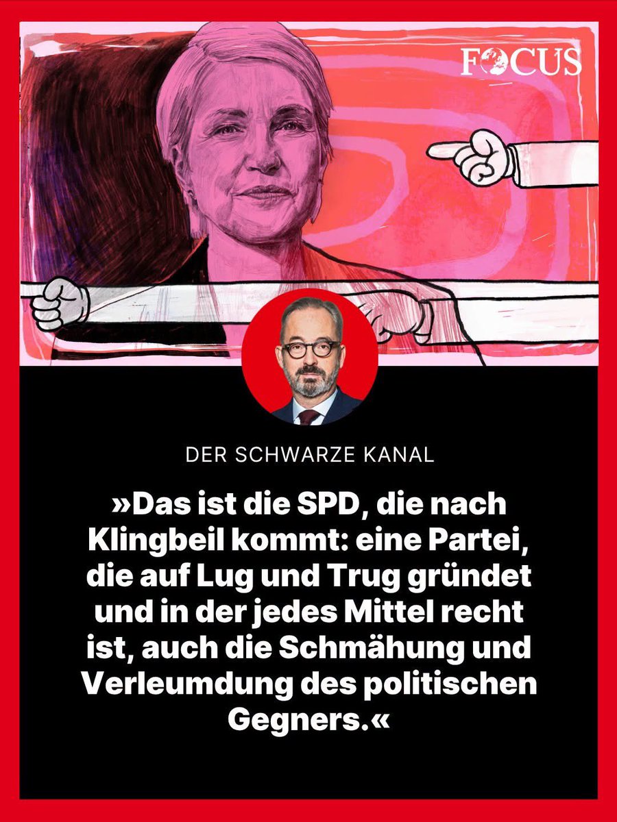 WolfMalca's tweet photo. Es ist mir unbegreiflich, dass Menschen auf diese Frau hereinfallen.

Was für ein erstklassiger Kommentar von @janfleischhauer! 👏

„@ManuelaSchwesig ist die neue starke Frau der #SPD. 
Sie steht für Verschlagenheit statt Aufrichtigkeit, Verleumdung statt Auseinandersetzung. 
Darf man die Sozialdemokraten weiter in die Nähe der Macht lassen? Das ist die Frage.“

Die gesamte Kolumne: https://t.co/LPP5FKEJAN

📸 Silke Werzinger für FOCUS Magazin