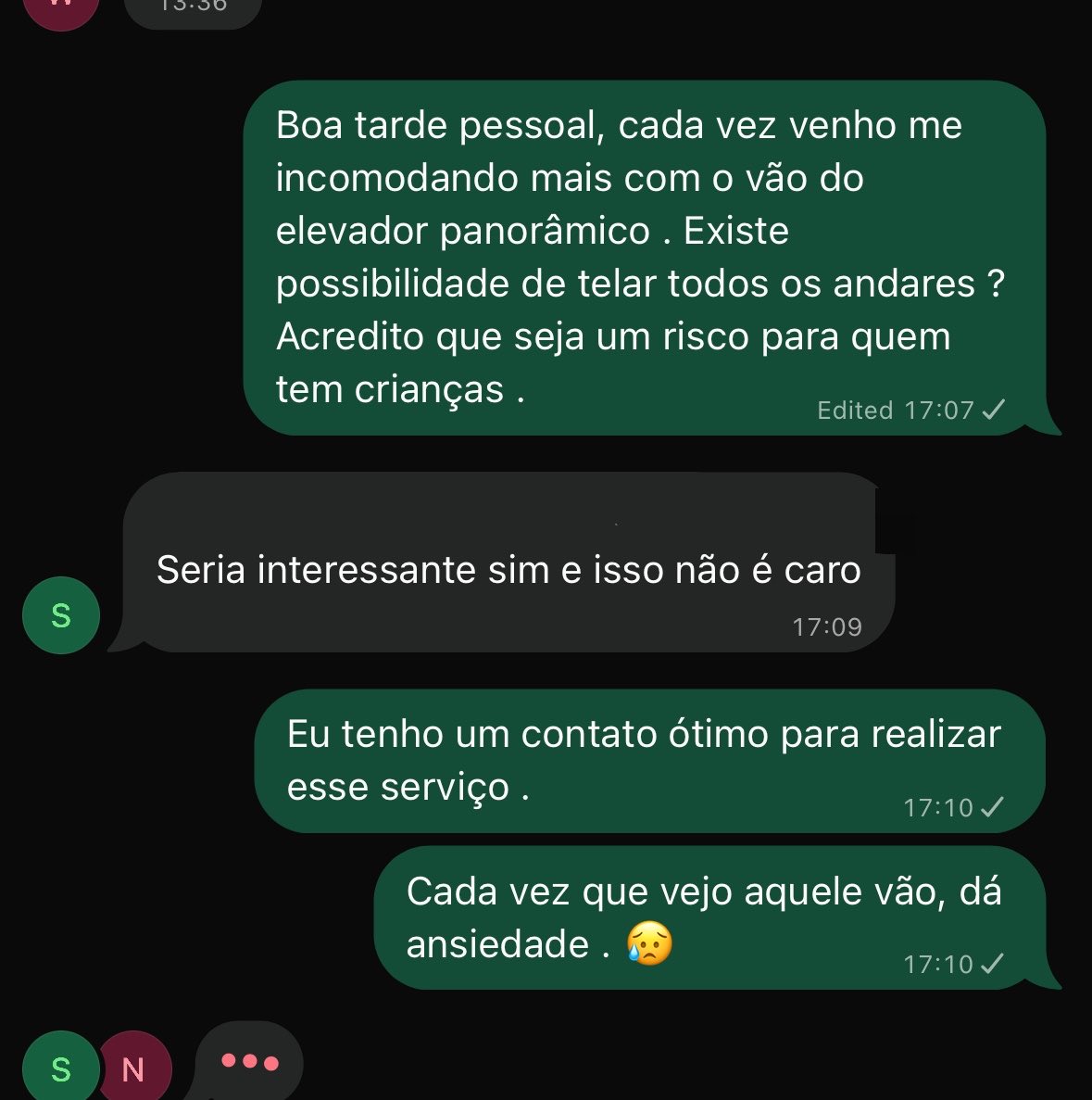 cyb3rjulia's tweet photo. e eu q digito no grupo do condomínio igual veia pra levarem a serio o q eu to falando https://t.co/S03hxu05pD