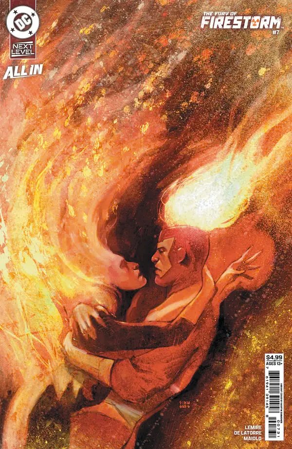LetteringBear's tweet photo. Out today, lettered by me:  
» The Fury of Firestorm #7 (DC) By Lemire, de Latorre, Maiolo https://t.co/AKMP2PY2nw