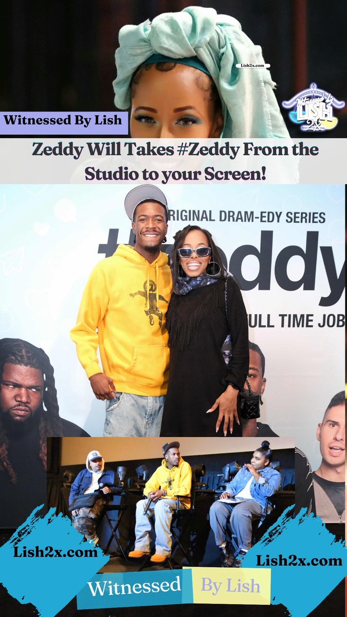 WitnessedByLish's tweet photo. Zeddy Will Takes #Zeddy From the Studio to your Screen! Read more:
https://t.co/anSdQuFTMU https://t.co/GxF3AOs9Rq