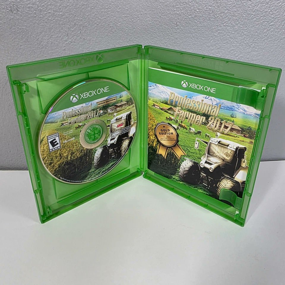 CollectorSelect's tweet photo. Professional Farmer 2017 GOLD EDITION (Microsoft Xbox One, 2017) Complete CIB W/ Manual

FOR SALE on our eBay Store for $5.24 + $4.99 for sipping: https://t.co/GUBqrBPqck https://t.co/4QOdbdlyON