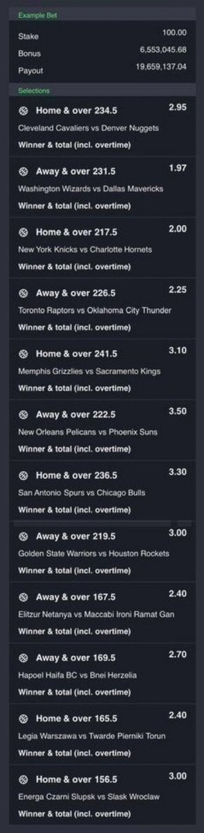 Ajebopunter's tweet photo. BASKETBALL GAMES.🏀 

200 to win 41.8 million🤯

Safe for low stake 🍀❤️‍🩹🙌

Code here🇳🇬  https://t.co/YoaZ1Gf8Y6

SPORTY GO PAY US MILLIONS..💯🏅 https://t.co/rxcCBpc2Ah