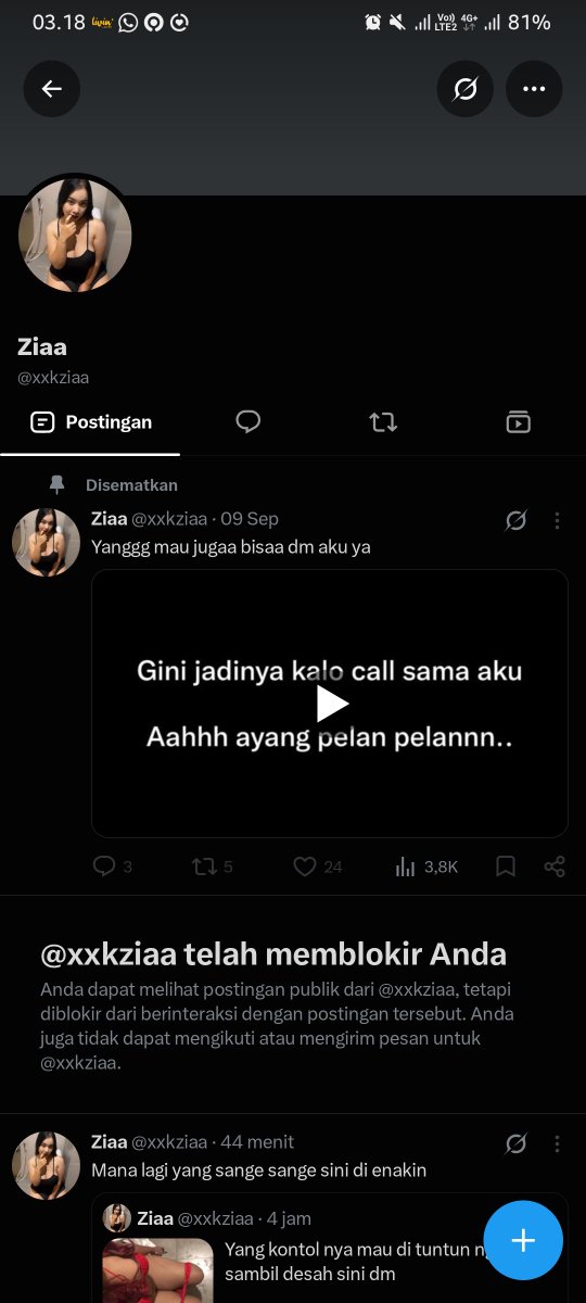 bangsal69's tweet photo. update terbaru, dia berani testi vc, setelah dibayar diblokir😅
@xxkziaa selamat menikmati uangnya ya https://t.co/IklThSFhR7