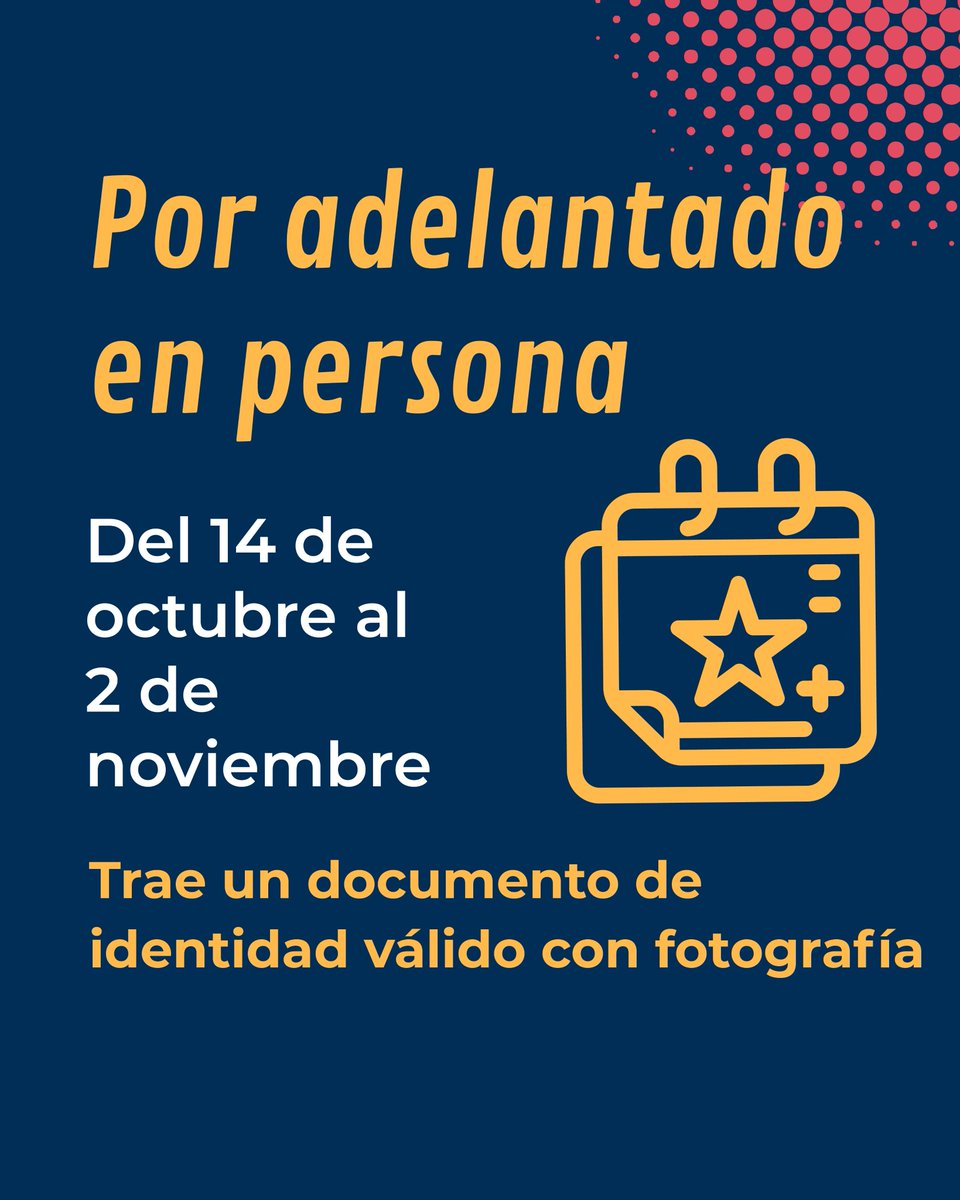 RISecState's tweet photo. ¿Cómo vas a votar en las elecciones generales? ¡Rhode Island te facilita el voto con tres opciones muy cómodas! Puedes votar por adelantado en persona, el día de las elecciones, o por correo. Más información en https://t.co/KFI68DqpoA. https://t.co/M5IebbOYua