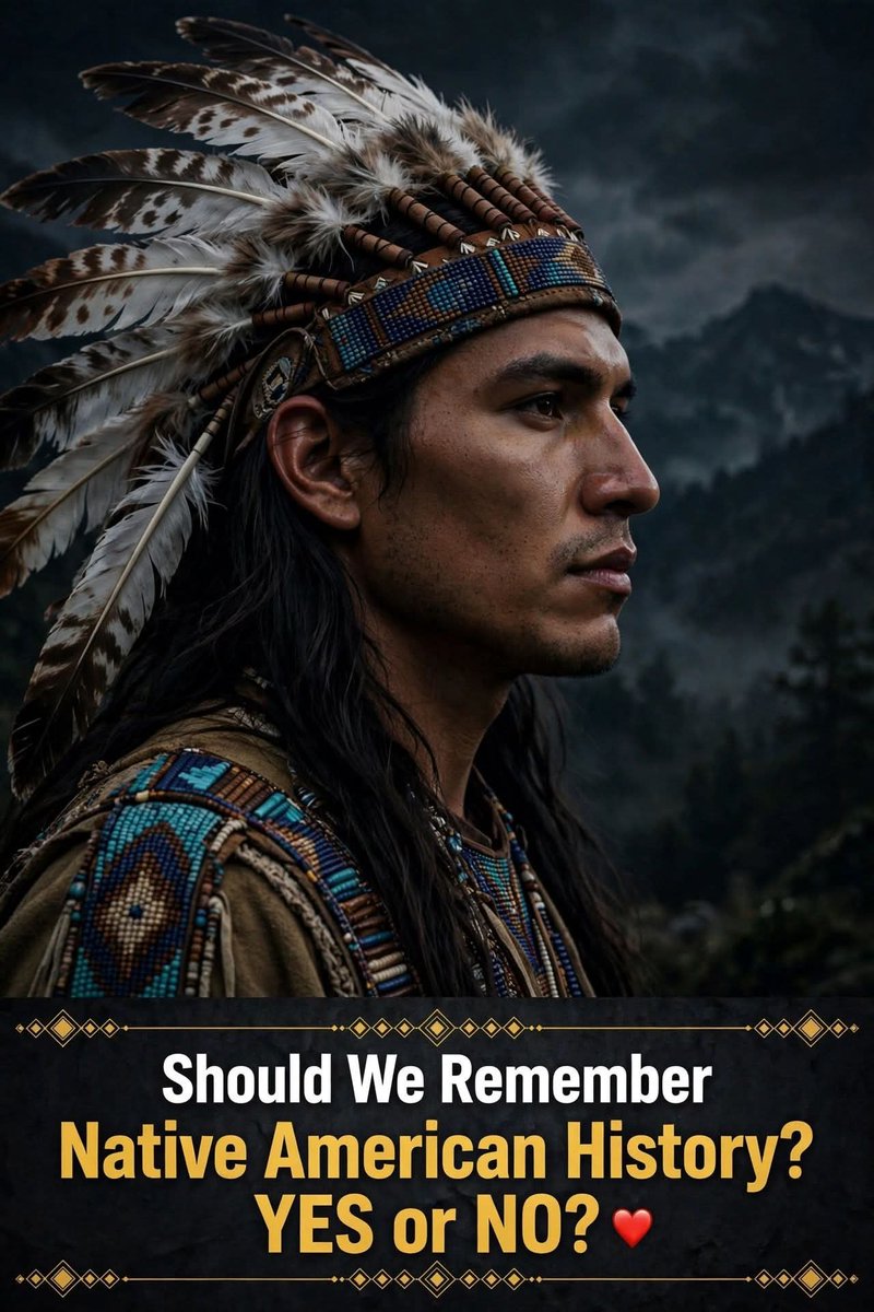 Native_Legends's tweet photo. Should We Remember Native American History https://t.co/5oJ0kUIywi