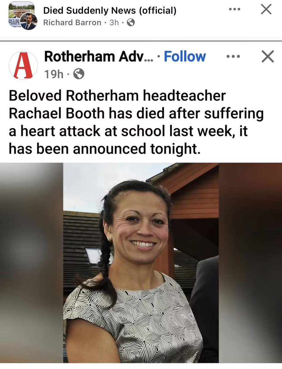 vaccine81097956's tweet photo. I have to listen to people all day long, that state, all schools are visited daily by ambulances, hauling off several students a day having heart attacks.  I retired from my school after 24 years, never did a student have a heart attack.  Never did a student have a heart attack in all my years of schooling.  I was in a very large school district, no students within that large district in 24 years had heart attacks.  But I'm told it's going on daily from the vaccinated, and always has been.