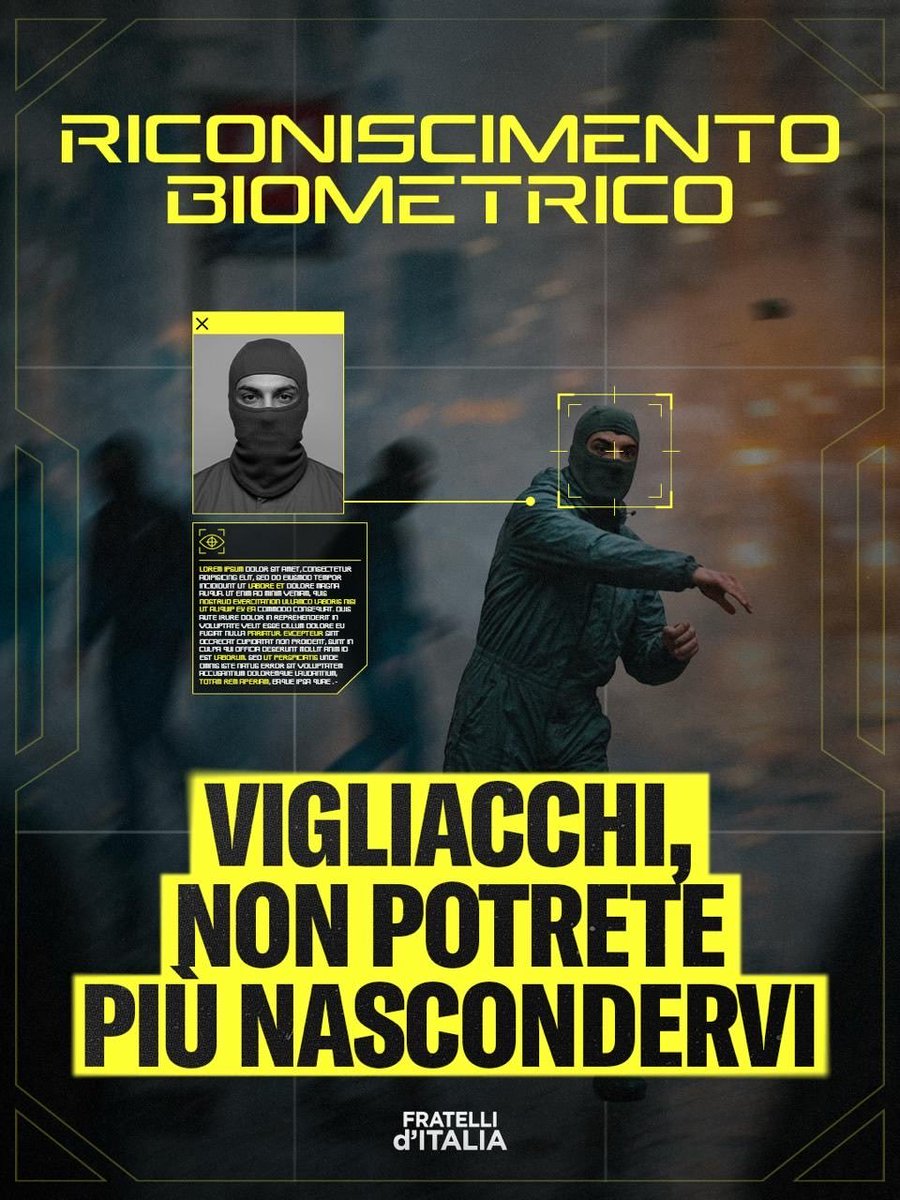 colmarn's tweet photo. Ci dispiace vigliacchi, ma per colpa di un gruppo di alcuni ragazzini esagitati e alloctoni, siamo costretti ad identificarvi tutti. https://t.co/VBEK3ZeI0m