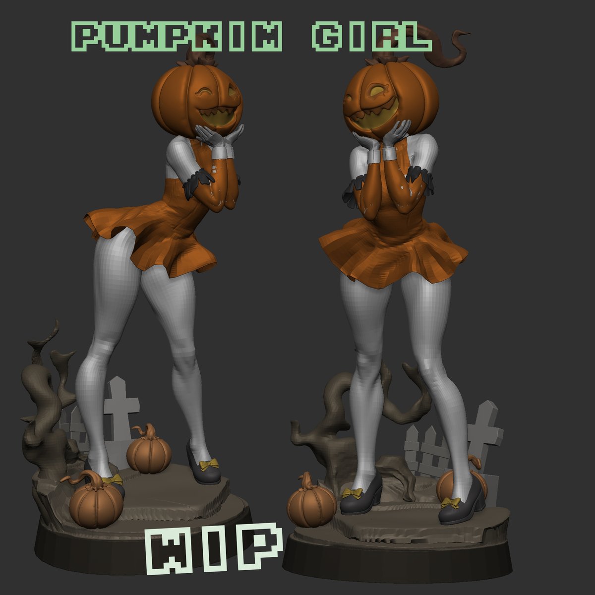 MtsMathew's tweet photo. working on a spooky waifu for halloween special.
timelapse soon. https://t.co/iMJG2ISP2N