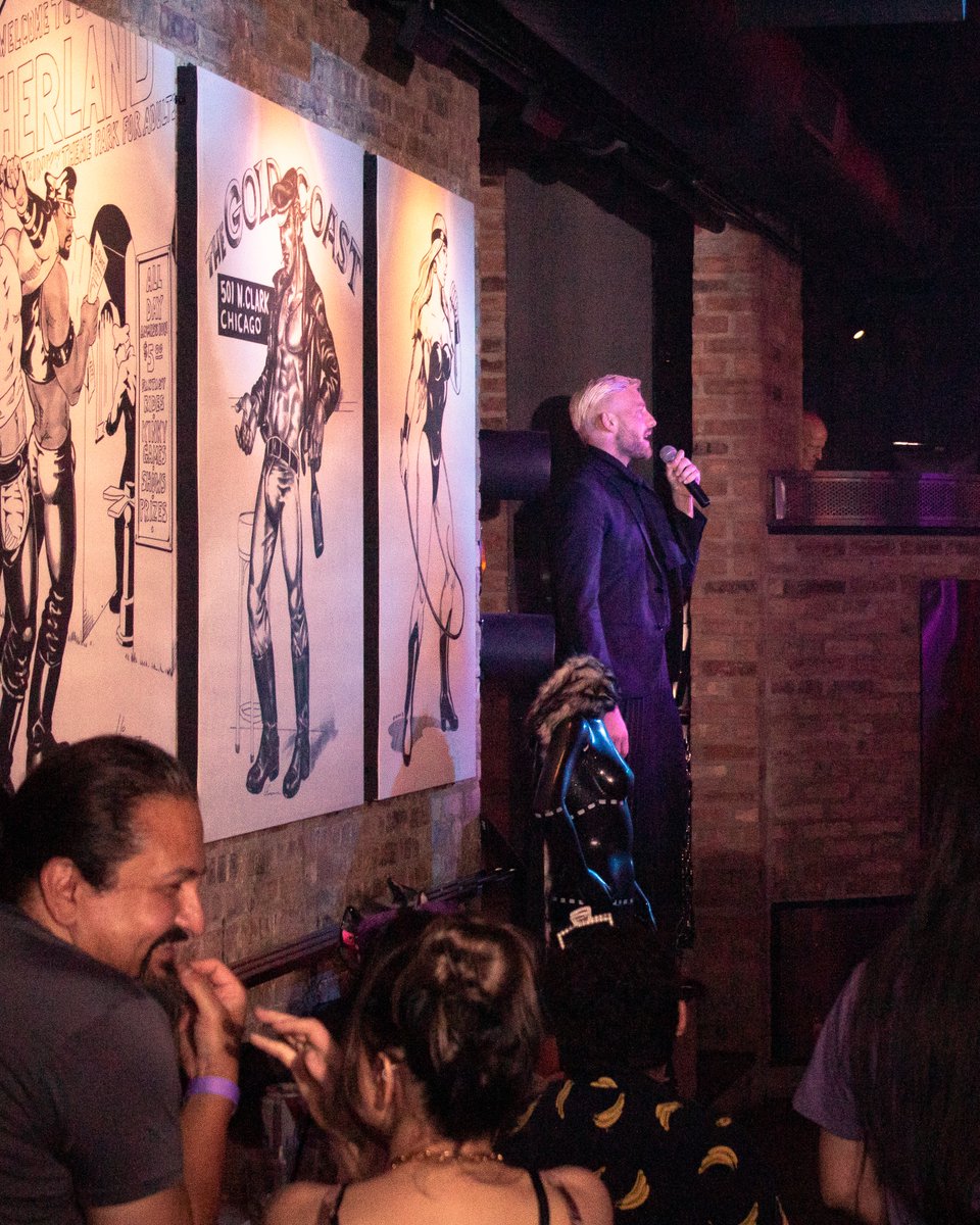 Jackhammer_Chgo's tweet photo. Lip Service, hosted by Tim Bell &amp; Dion Anthony Ruben, night is here again!

Tonight and every Wednesday from 9PM to 1AM, sing your favorite song at Jackhammer to a lovely crowd of people who are wating to hear it! https://t.co/PG5Cp3hr9o