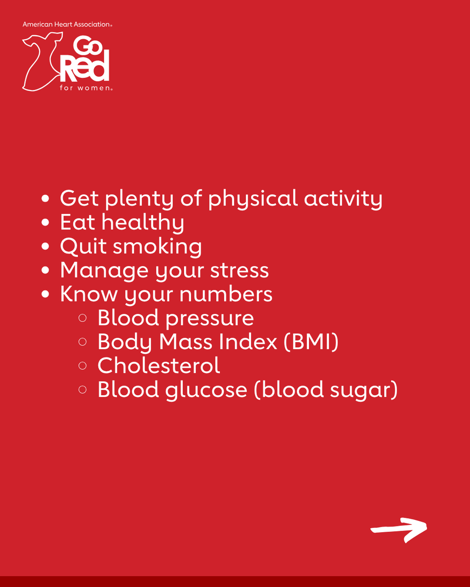 GoRedForWomen's tweet photo. Menopause can raise a woman’s risk for developing heart disease and stroke. 

Here’s how you can help lower your risk. https://t.co/iRX2ET6x4B
