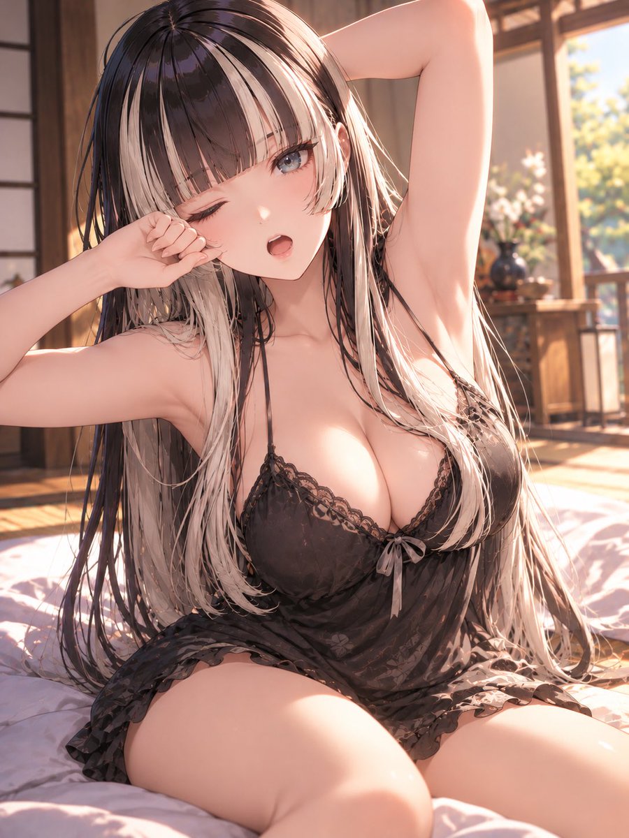 kanatyan_ai's tweet photo. ReGLOSS
ホロライブ / hololive

寝起きのReGLOSS。

SFW illustration, no nudity.
#ReGLOSS #ホロライブ #AIart https://t.co/a8rcPAXub7