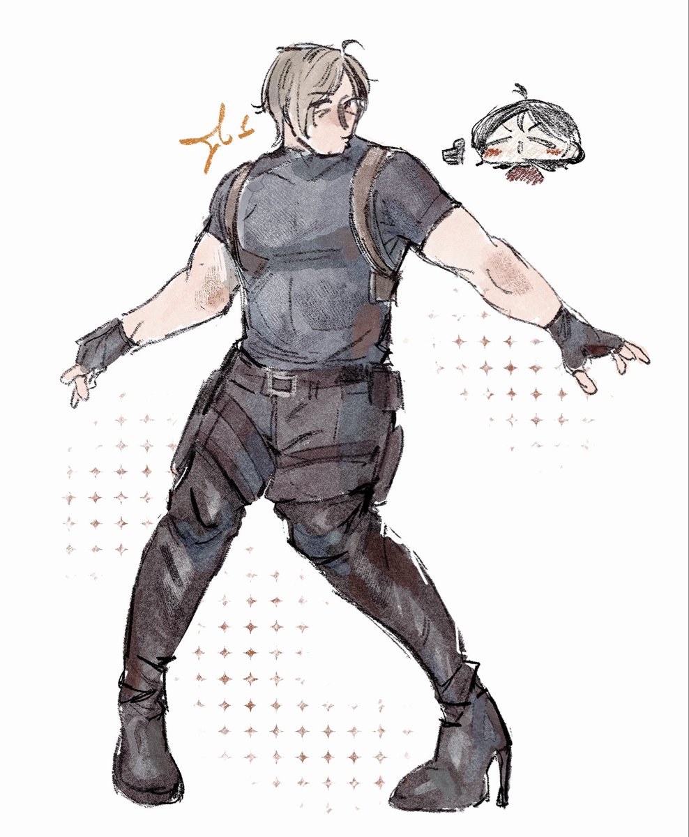 kekflo4's tweet photo. ada is watching? watching what exactly leon? #ResidentEvil https://t.co/EndUcMABZw