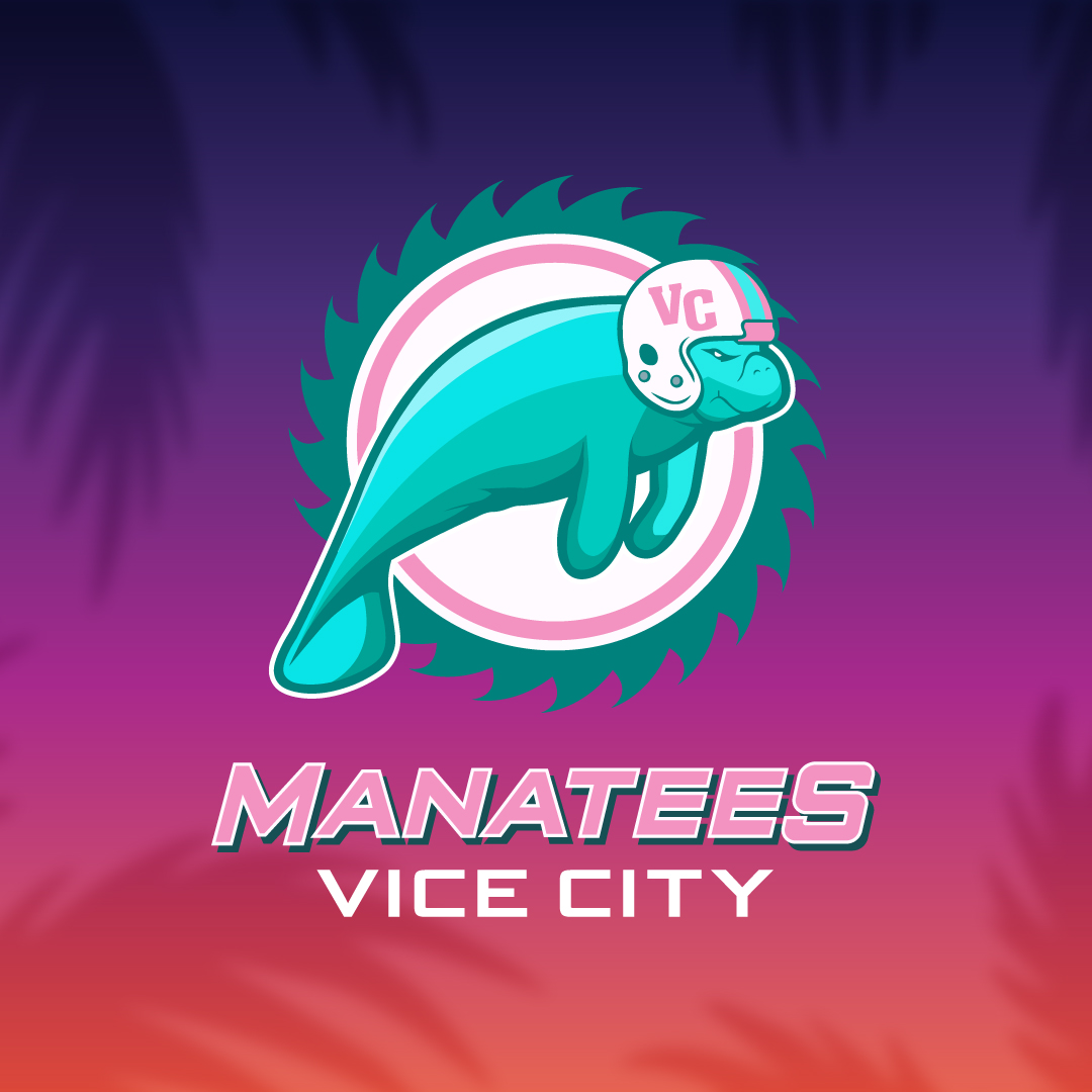 GTAGFX's tweet photo. ⬇️ The following #GTAVI logos shown on Miami ad-kiosk's have been vectorized and can be downloaded here: https://t.co/ISxL4aZCK4 

• Vice City Manatees
• Eris
• Ferruccio Tucci
• Kowalski https://t.co/3kbk4Kq5kg