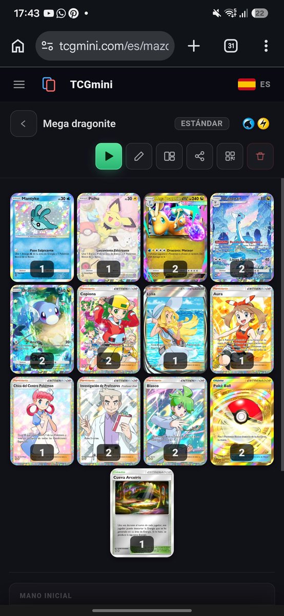 faficha09's tweet photo. @TheMakyokyo Buenas! A mi me esta resultando este deck. https://t.co/Bco5nU9MpA