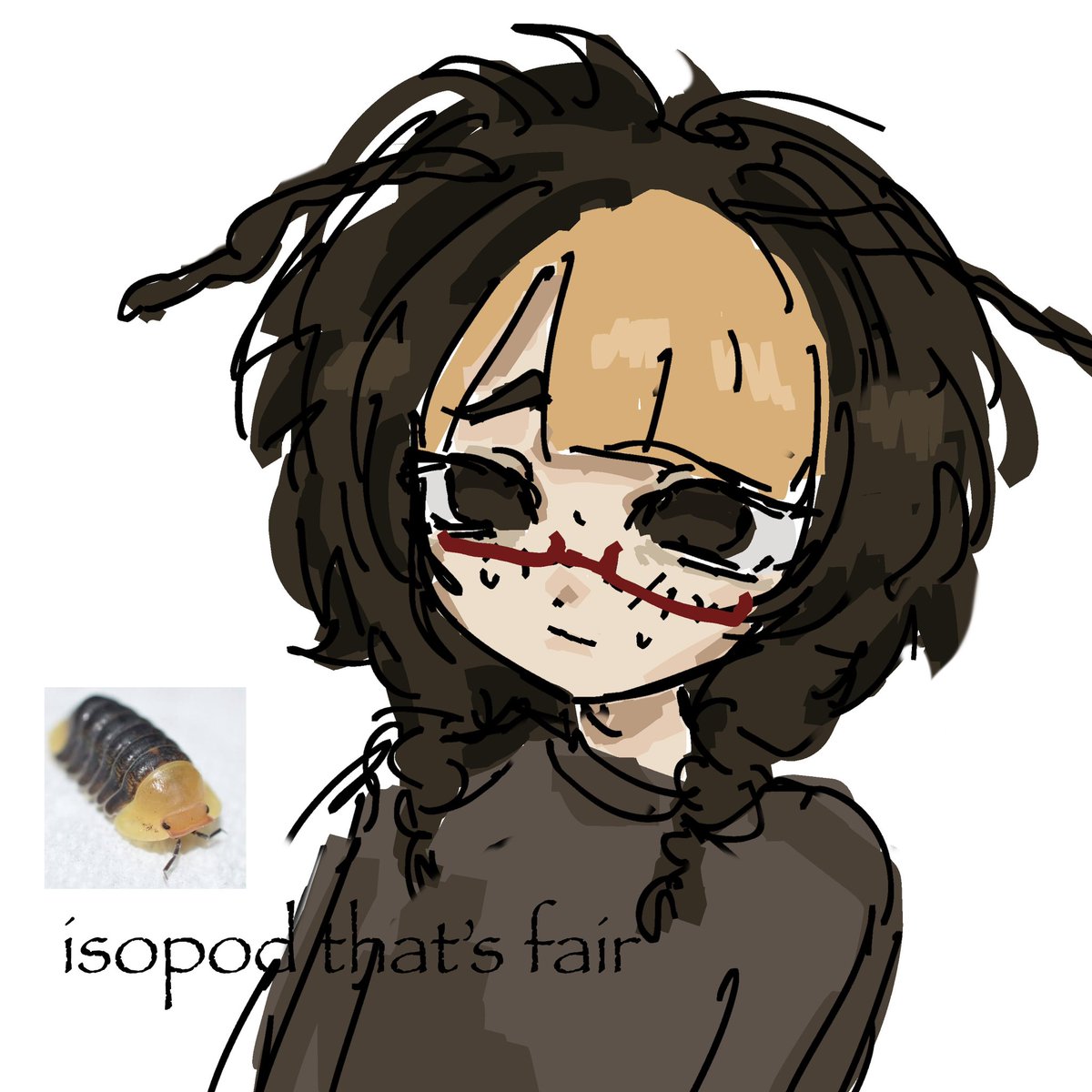 isopodtans's tweet photo. isopod that's fair https://t.co/sHnbb8MYtU
