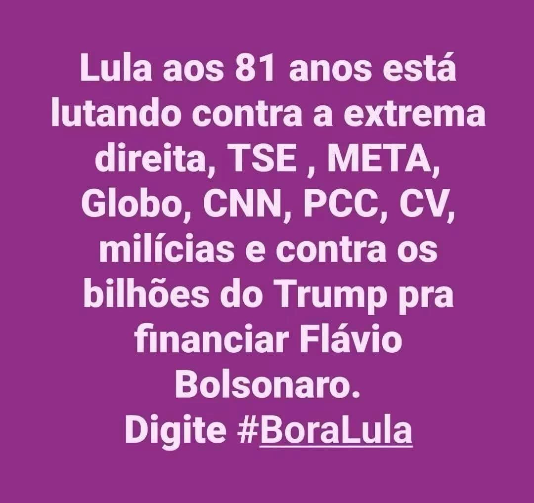 Fercarlula's tweet photo. 🚨🚨🚨 EXPLODAM 🚨🚨🚨
#LulaAbriuOSigiloFlavioArregou 
#AbreOSigiloFlavioRachadinha
#LulaVaiVencer1️⃣3️⃣ https://t.co/ZwTpBH3vis