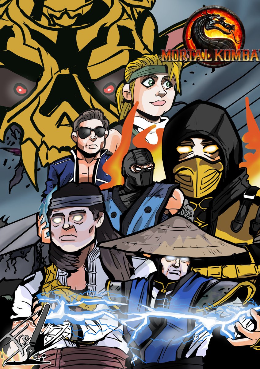 sidreriadelarte's tweet photo. ��� FANPOSTER 36/100 — MORTAL KOMBAT: FATALITY ART 🔥⚡
#MortalKombat #FanArt #DigitalArt #Scorpion #SubZero https://t.co/4zqzXs5U5X