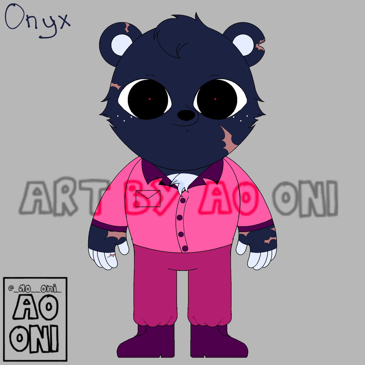 _ao__oni_'s tweet photo. 💙 NEW DESIGN SAPPHIRE &amp; ONYX!!! 🖤
I redesigned my Unicorn Wars OC Sapphire and his alternate identity Onyx! 
Same body two very different personalities… 👀
What do you think of their new design? 🥹
#UnicornWars #UnicornsWarsoc https://t.co/QDcv0kl9un