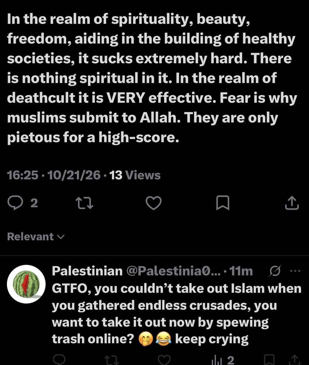 RustyShack53052's tweet photo. @williekoeper @Palestinia0011 @LostMyHats @Mahmoud17761 “Keep crying” says the coward who blocks anyone who exposes him. https://t.co/SM1yYmn0Kn