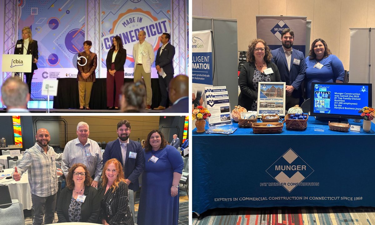 Mungerconstruct's tweet photo. Congratulations to longtime Munger Construction client @TheLeeCo on winning the 2026 Coolest Thing Made in CT!

We proudly sponsored Wi-Fi @CBIANews' Made in CT Manufacturing Summit and celebrate The Lee Company and our other clients recognized for manufacturing innovation! https://t.co/tm7f8UvzfI