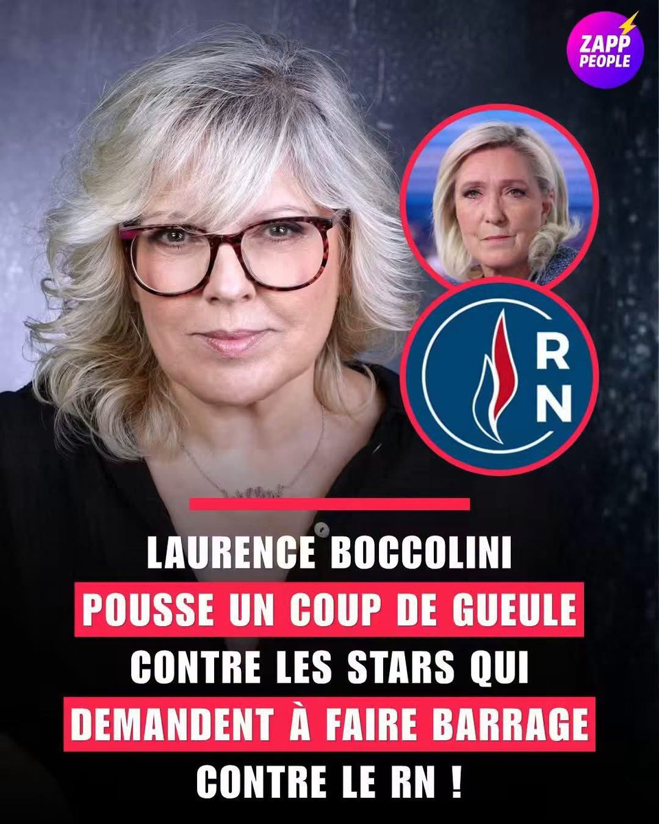 platiniumultra's tweet photo. Laurence Boccolini pousse un coup de gueule sur W9 : stop aux stars qui donnent des consignes de vote et appellent à faire barrage contre le RN. "Il y a un isoloir, pas besoin de leçons". Ça fait débat.
#LaurenceBoccolini #RN #BarrageRN #Politique #People #France #W9 #ZappPeople https://t.co/2p5y9sMrDF