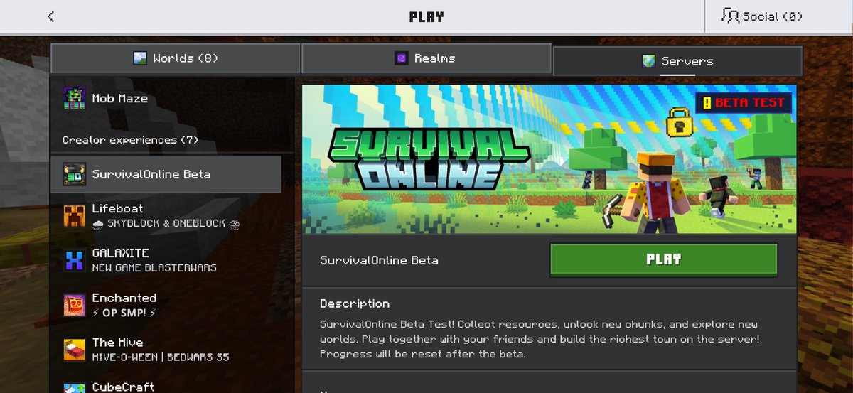 PizzaMinecraft's tweet photo. It’s beta time https://t.co/dEkxhtuwNF