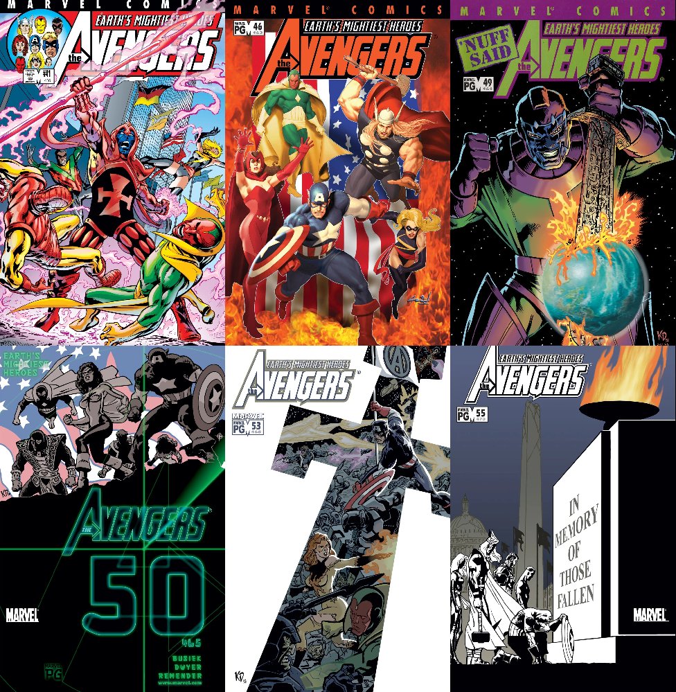 DKnight9630's tweet photo. Top 10 Marvel Comics Stories of the 2000s

10. Kang Dynasty

By Kurt Busiek, Alan Davis, &amp; Kieron Dwyer

Kang the Conqueror returns and has taken over the entire Earth. It's now up to Earth's Mightiest Heroes to lead the charge against Kang and his time spanning army. https://t.co/QPvslMxVI3