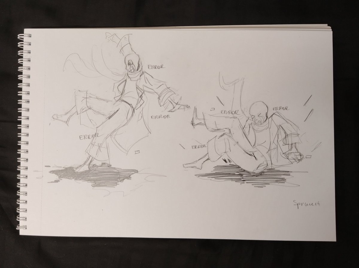 Spruce445's tweet photo. Falling into ink
#Error #Undertale #UndertaleAU #ErrorSans https://t.co/T0iT3ouHqX
