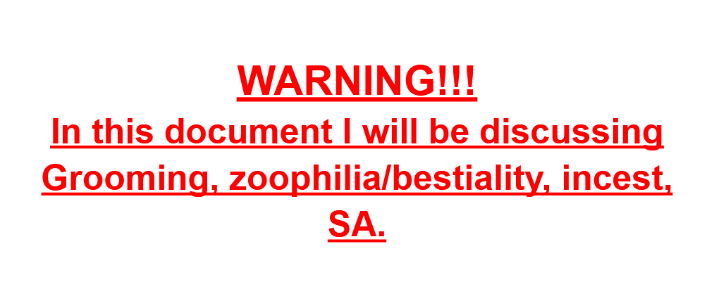 flowerstaysanon's tweet photo. Trigger Warning: Grooming, zoophilia/bestiality, incest, SA.

Hello, I'm finally mustering up the courage to bring awareness to the man who SA'd me last year. He's in a fandom that has a lot of young people, and I don't want them to fall victim to him.

Thread 🧵 https://t.co/BFpWzqS2Tb