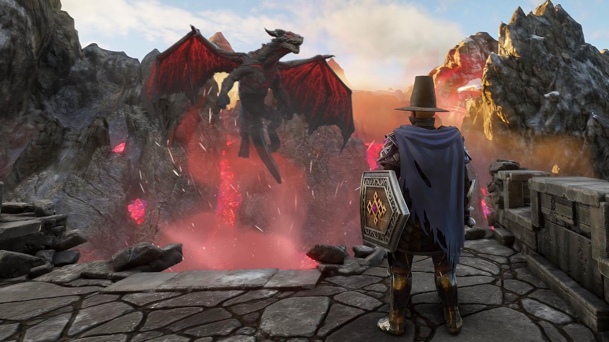 Slootbag's tweet photo. Enshrouded GIGA run w/ the lads trucks on on the hardest difficulty
Wand master flex reporting - dragon kill today? 

🟪https://t.co/GVBzqaOCjw
🟩https://t.co/E1ZreRFjHD
🟥https://t.co/ZbY7WVVVaD https://t.co/n8nhRf9WCy