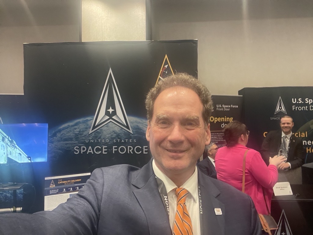RBCSignals's tweet photo. RBC Signals President &amp; CEO Ron Faith at Space Industry Days in LA https://t.co/402GRURzZe